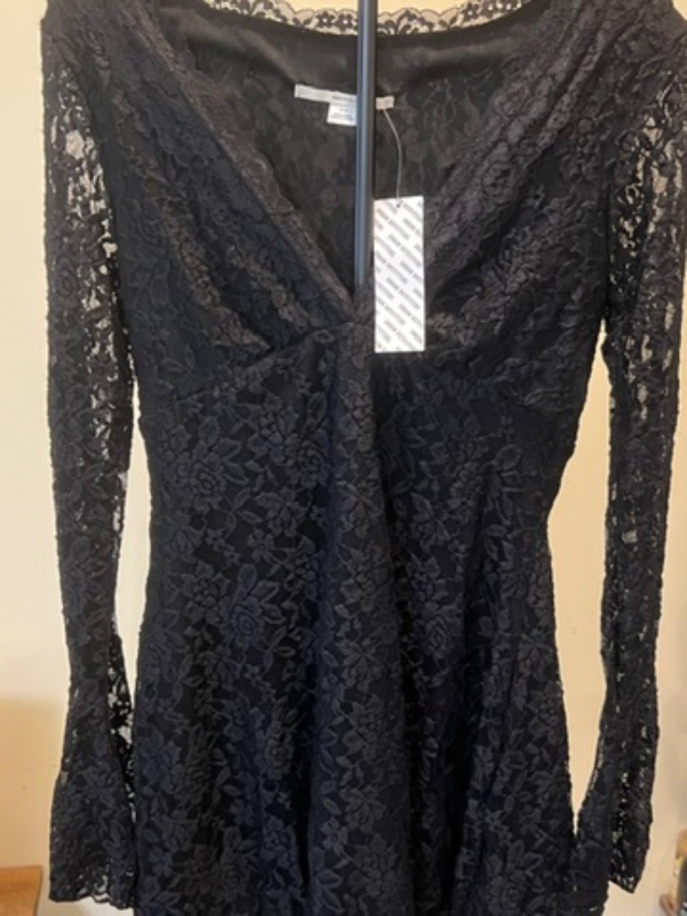 NWT Kimchi Blue Black Lace Dress